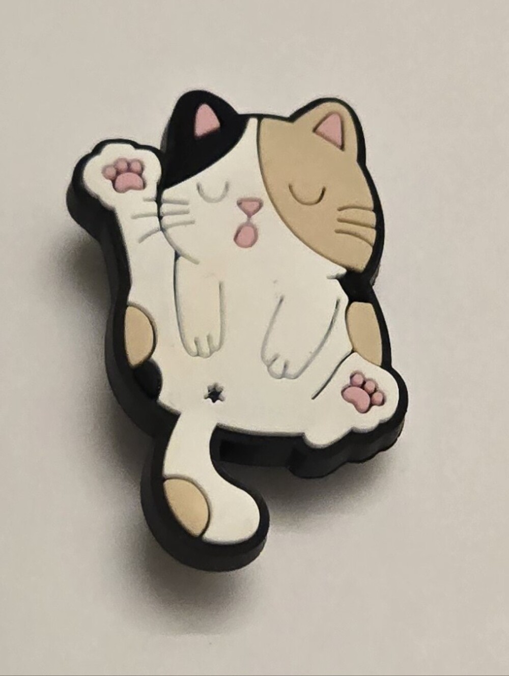 Calico Cat Croc Charm Shoe Charm